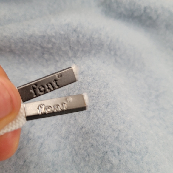 Feat women Burr blue blanket blend  soft cozy hoodie - Picture 10 of 11